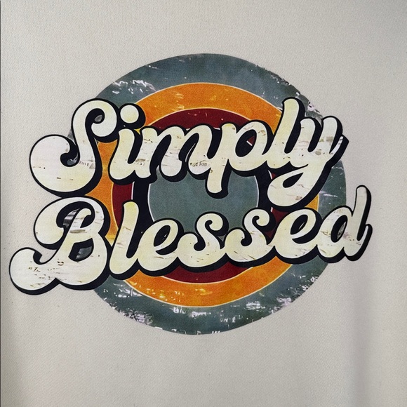 Simple blessed sweater - Picture 4 of 7